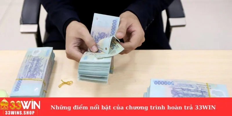 Những điểm nổi bật của chương trình hoàn trả 33WIN